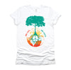 World Peace Tree Of Life Shirt, Love People Earth Day Tshirt, Save The Forest One Love Retro Unisex T-Shirt XS-4X