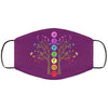 Chakra Tree Of Life Face Mask Adult & Kids Mask Yoga Meditation Healing Crystals NamasteFace Masks Anti Microbial