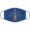 Chakra Tree Of Life Face Mask Adult & Kids Mask Yoga Meditation Healing Crystals NamasteFace Masks Anti Microbial