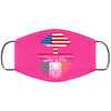 American Grown Irish Roots Face Mask Adult & Kids Mask Ireland FlagFace Masks Anti Microbial Ultra Breathable
