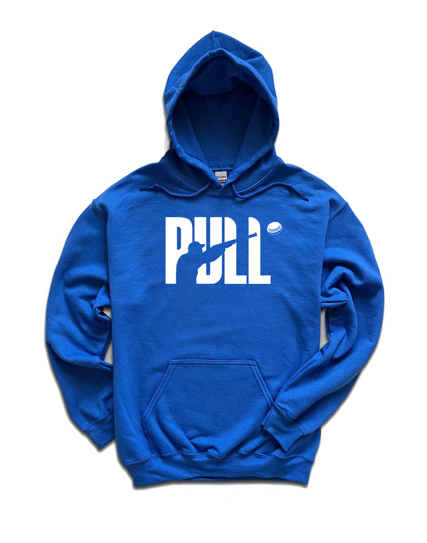 Clay Shooting Pullover / Yell Pull Clay / Hooded Sweatshirt / Sporting Clays Hoodie / Trap Shooting Gifts / Clay Pigeon Unisex Pullover