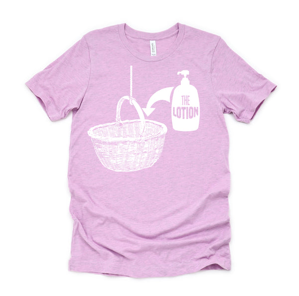 Put the Lotion in the Basket Creepy Halloween Torture T-Shirt