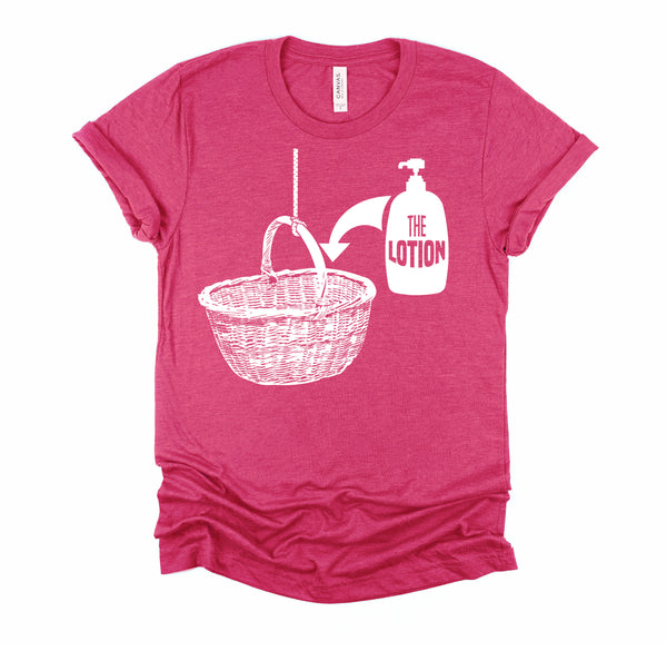 Put the Lotion in the Basket Creepy Halloween Torture T-Shirt